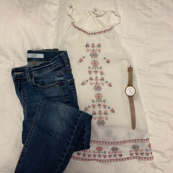 Forever 21 Halter Tank with Boho Vibes